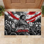 Fannie Lou Hamer Civil Rights Rubber Doormat Voting Rights Activist Tribute Art