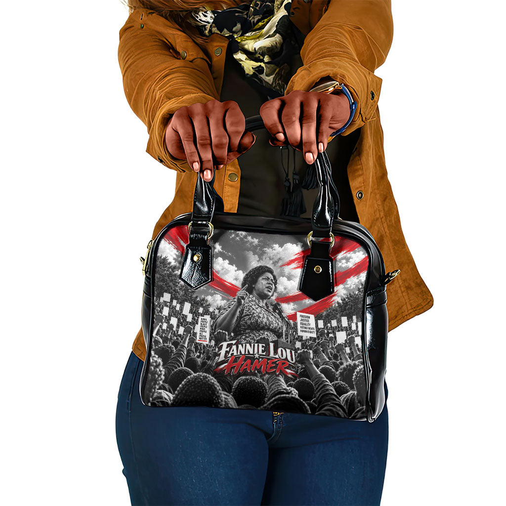Fannie Lou Hamer Civil Rights Shoulder Handbag Voting Rights Activist Tribute Art