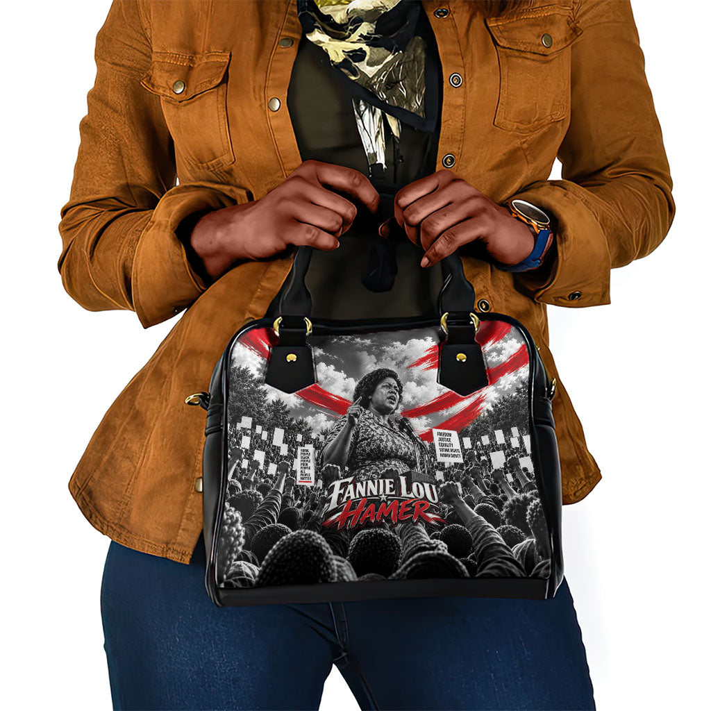 Fannie Lou Hamer Civil Rights Shoulder Handbag Voting Rights Activist Tribute Art