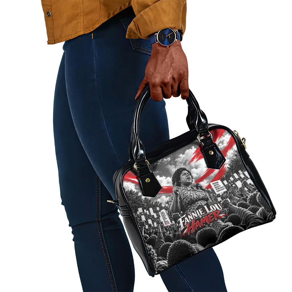 Fannie Lou Hamer Civil Rights Shoulder Handbag Voting Rights Activist Tribute Art