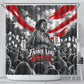 Fannie Lou Hamer Civil Rights Shower Curtain Voting Rights Activist Tribute Art