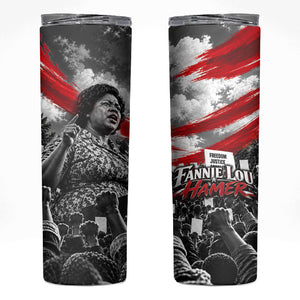 Fannie Lou Hamer Civil Rights Skinny Tumbler Voting Rights Activist Tribute Art