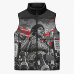 Fannie Lou Hamer Civil Rights Sleeveless Puffer Jacket Voting Rights Activist Tribute Art