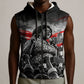 Fannie Lou Hamer Civil Rights Sleeveless Zip Hoodie Voting Rights Activist Tribute Art