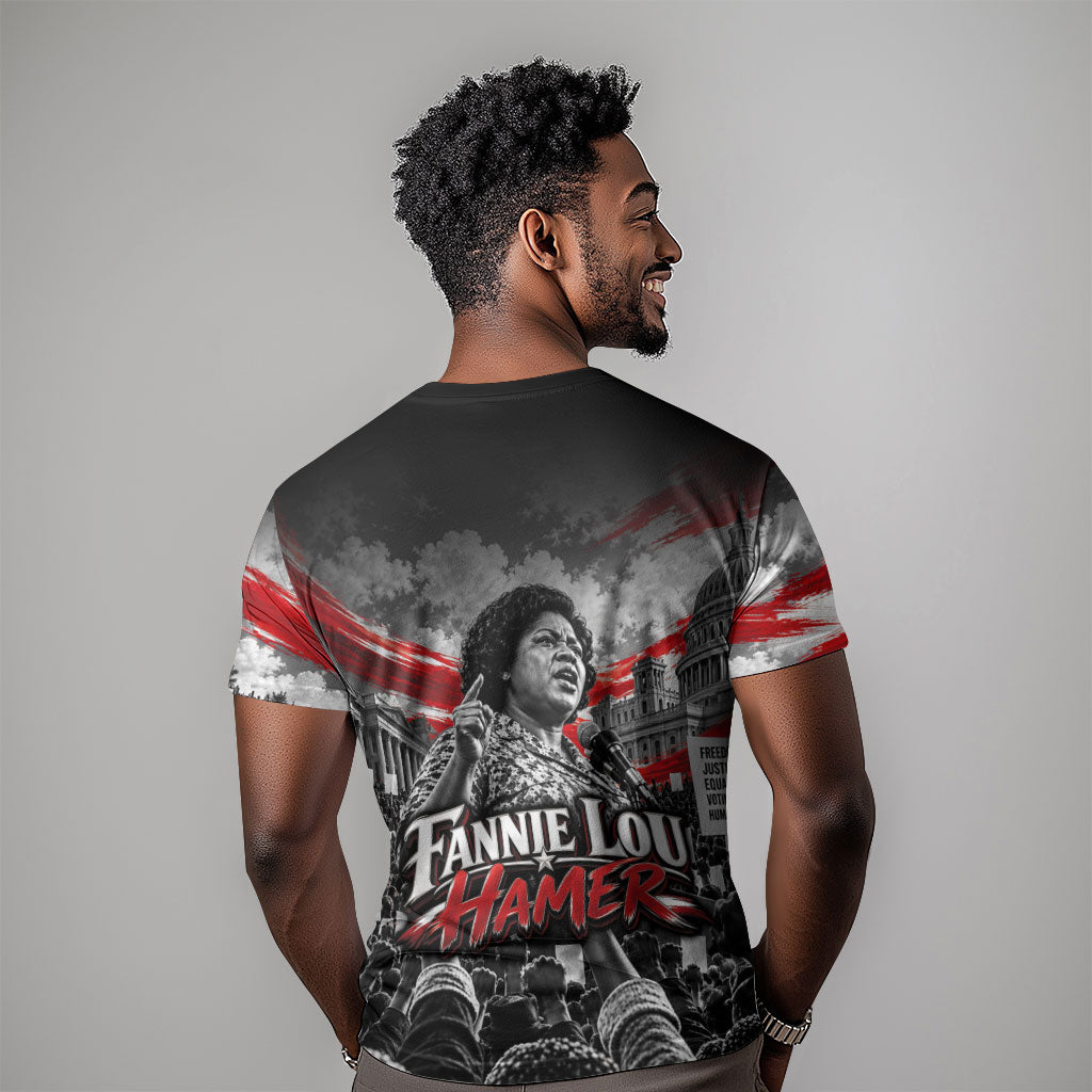 Fannie Lou Hamer Civil Rights T shirt Voting Rights Activist Tribute Art