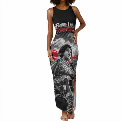 Fannie Lou Hamer Civil Rights Tank Maxi Dress Voting Rights Activist Tribute Art