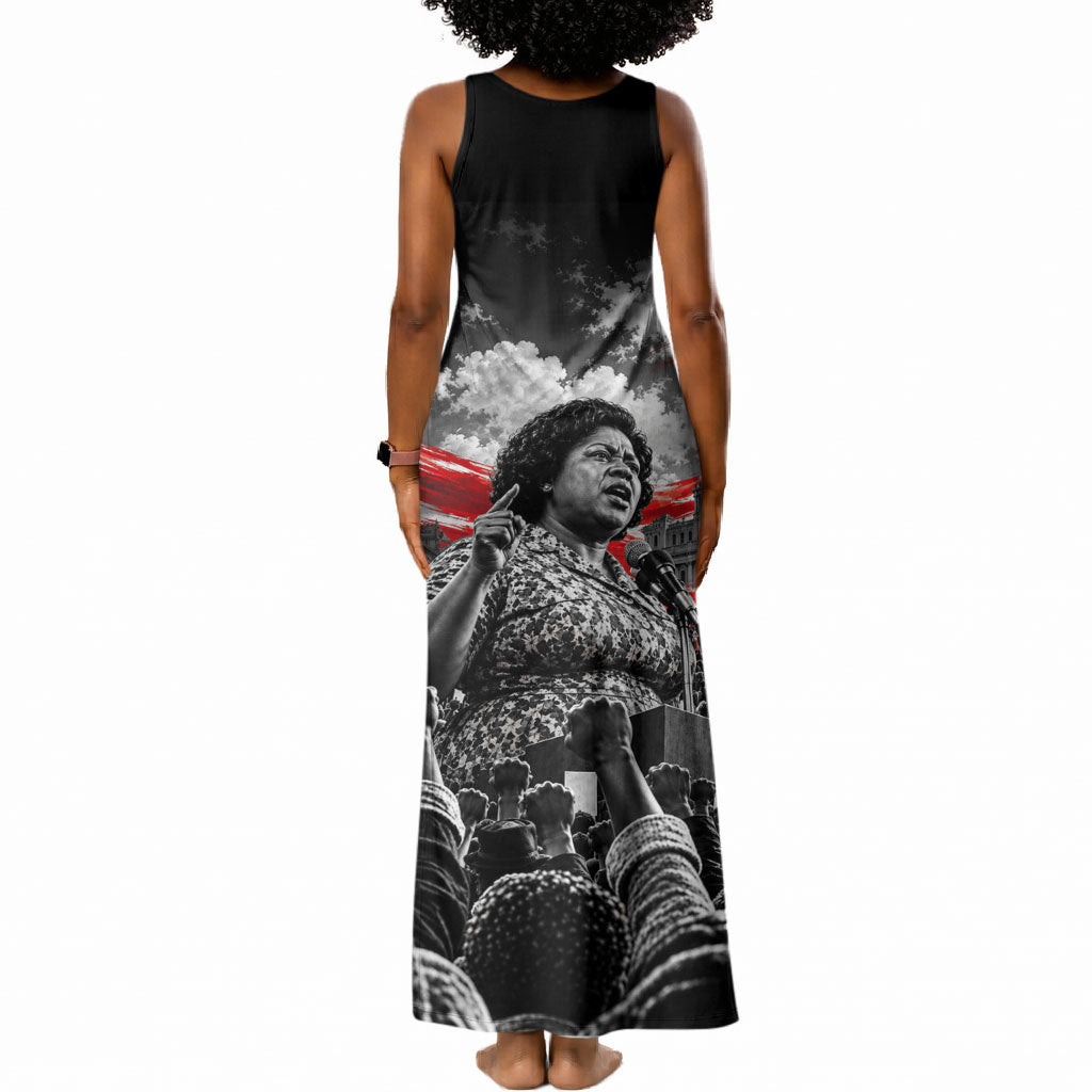 Fannie Lou Hamer Civil Rights Tank Maxi Dress Voting Rights Activist Tribute Art