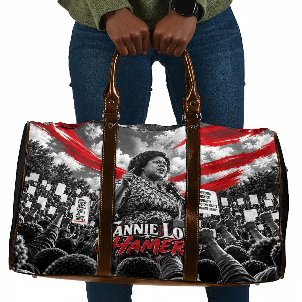 Fannie Lou Hamer Civil Rights Travel Bag Voting Rights Activist Tribute Art