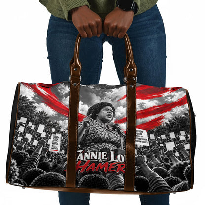 Fannie Lou Hamer Civil Rights Travel Bag Voting Rights Activist Tribute Art