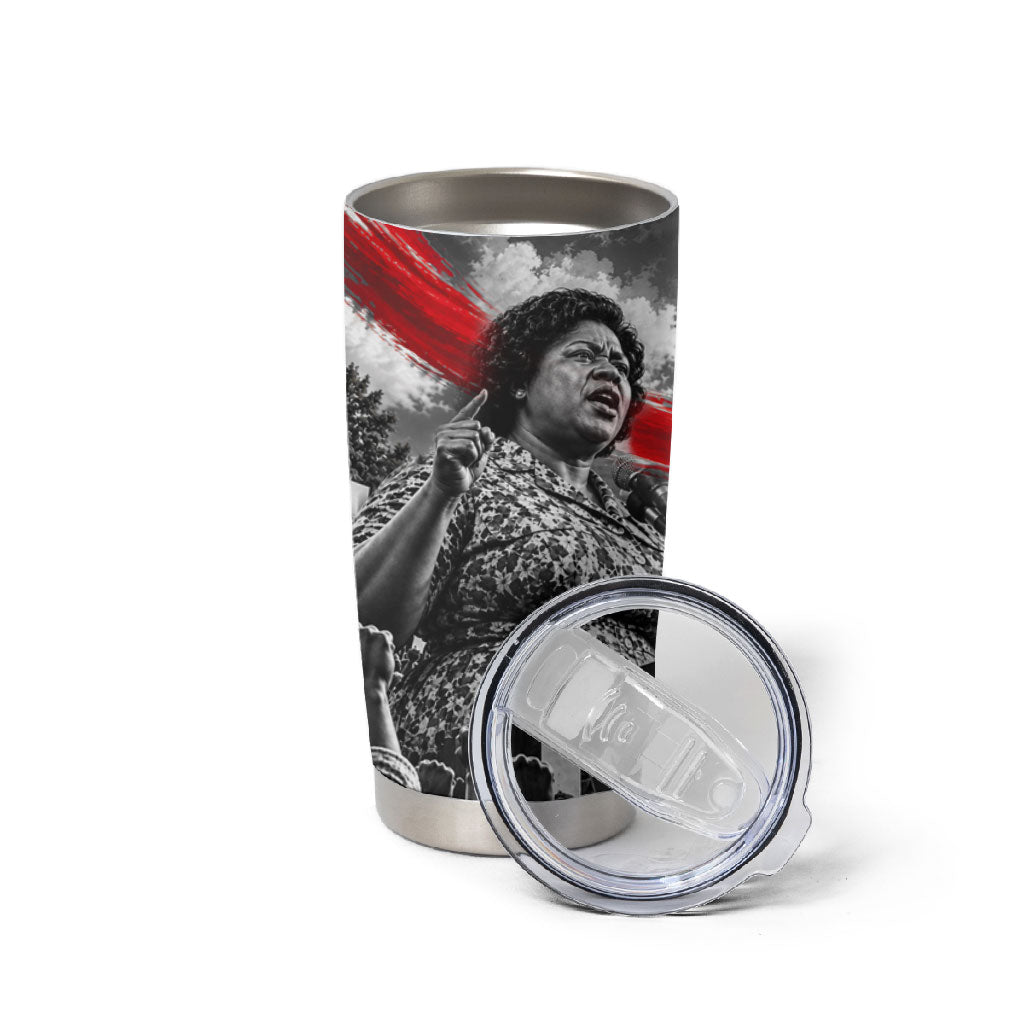 Fannie Lou Hamer Civil Rights Tumbler Cup Voting Rights Activist Tribute Art