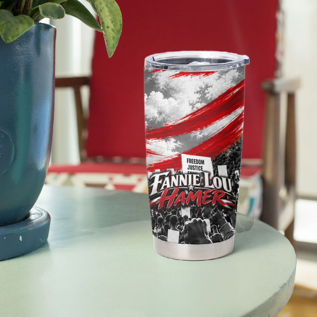 Fannie Lou Hamer Civil Rights Tumbler Cup Voting Rights Activist Tribute Art