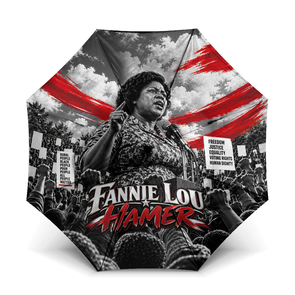 Fannie Lou Hamer Civil Rights Umbrella Voting Rights Activist Tribute Art
