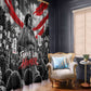 Fannie Lou Hamer Civil Rights Window Curtain Voting Rights Activist Tribute Art