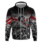 Fannie Lou Hamer Civil Rights Zip Hoodie Voting Rights Activist Tribute Art