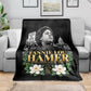Fannie Lou Hamer Civil Rights Blanket Voting Rights Activist Magnolia Flowers Art