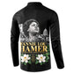 Fannie Lou Hamer Civil Rights Button Sweatshirt Voting Rights Activist Magnolia Flowers Art