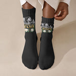Fannie Lou Hamer Civil Rights Crew Socks Voting Rights Activist Magnolia Flowers Art