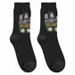 Fannie Lou Hamer Civil Rights Crew Socks Voting Rights Activist Magnolia Flowers Art