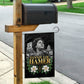 Fannie Lou Hamer Civil Rights Garden Flag Voting Rights Activist Magnolia Flowers Art