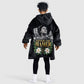 Fannie Lou Hamer Civil Rights Kid Wearable Blanket Hoodie Voting Rights Activist Magnolia Flowers Art