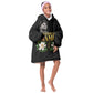 Fannie Lou Hamer Civil Rights Kid Wearable Blanket Hoodie Voting Rights Activist Magnolia Flowers Art