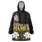 Fannie Lou Hamer Civil Rights Kid Wearable Blanket Hoodie Voting Rights Activist Magnolia Flowers Art