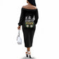 Fannie Lou Hamer Civil Rights Off The Shoulder Long Sleeve Dress Voting Rights Activist Magnolia Flowers Art