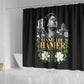 Fannie Lou Hamer Civil Rights Shower Curtain Voting Rights Activist Magnolia Flowers Art
