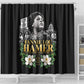 Fannie Lou Hamer Civil Rights Shower Curtain Voting Rights Activist Magnolia Flowers Art