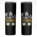 Fannie Lou Hamer Civil Rights Skinny Tumbler Voting Rights Activist Magnolia Flowers Art