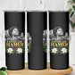 Fannie Lou Hamer Civil Rights Skinny Tumbler Voting Rights Activist Magnolia Flowers Art