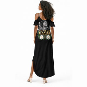 Fannie Lou Hamer Civil Rights Summer Maxi Dress Voting Rights Activist Magnolia Flowers Art