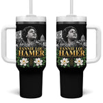 Fannie Lou Hamer Civil Rights Tumbler With Handle Voting Rights Activist Magnolia Flowers Art
