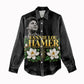 Fannie Lou Hamer Civil Rights Women Casual Shirt Voting Rights Activist Magnolia Flowers Art