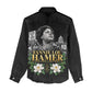 Fannie Lou Hamer Civil Rights Women Casual Shirt Voting Rights Activist Magnolia Flowers Art