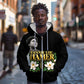 Fannie Lou Hamer Civil Rights Zip Hoodie Voting Rights Activist Magnolia Flowers Art