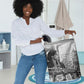 Rosa Parks Civil Rights Laundry Basket Vintage Bus American Flag And Red Roses Tribute