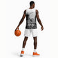 Rosa Parks Civil Rights Basketball Jersey Vintage Bus American Flag And Red Roses Tribute