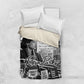 Rosa Parks Civil Rights Bedding Set Vintage Bus American Flag And Red Roses Tribute