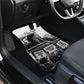 Rosa Parks Civil Rights Car Mats Vintage Bus American Flag And Red Roses Tribute