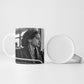 Rosa Parks Civil Rights Ceramic Mug Vintage Bus American Flag And Red Roses Tribute