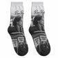 Rosa Parks Civil Rights Crew Socks Vintage Bus American Flag And Red Roses Tribute