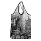 Rosa Parks Civil Rights Grocery Bag Vintage Bus American Flag And Red Roses Tribute