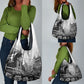 Rosa Parks Civil Rights Grocery Bag Vintage Bus American Flag And Red Roses Tribute
