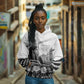 Rosa Parks Civil Rights Hoodie Vintage Bus American Flag And Red Roses Tribute
