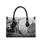 Rosa Parks Civil Rights Leather Bag Vintage Bus American Flag And Red Roses Tribute