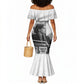 Rosa Parks Civil Rights Mermaid Dress Vintage Bus American Flag And Red Roses Tribute