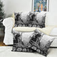 Rosa Parks Civil Rights Pillow Cover Vintage Bus American Flag And Red Roses Tribute