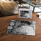 Rosa Parks Civil Rights Puzzle Vintage Bus American Flag And Red Roses Tribute