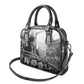 Rosa Parks Civil Rights Shoulder Handbag Vintage Bus American Flag And Red Roses Tribute